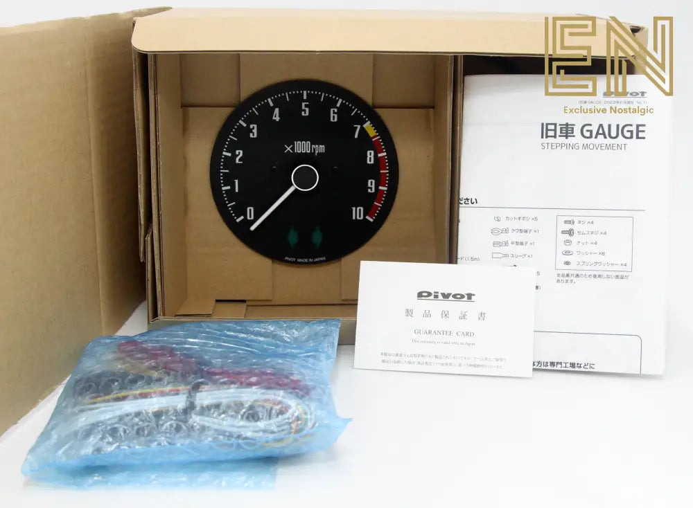 Pivot Gauge Stepping Movement Tachometer Gauge for 1969 Nissan 432/432R