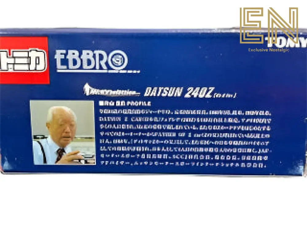 TOMY Ebbro Mr. K Selection Fairlady Datsun 240Z Ver Yellow 1/43 Diecast