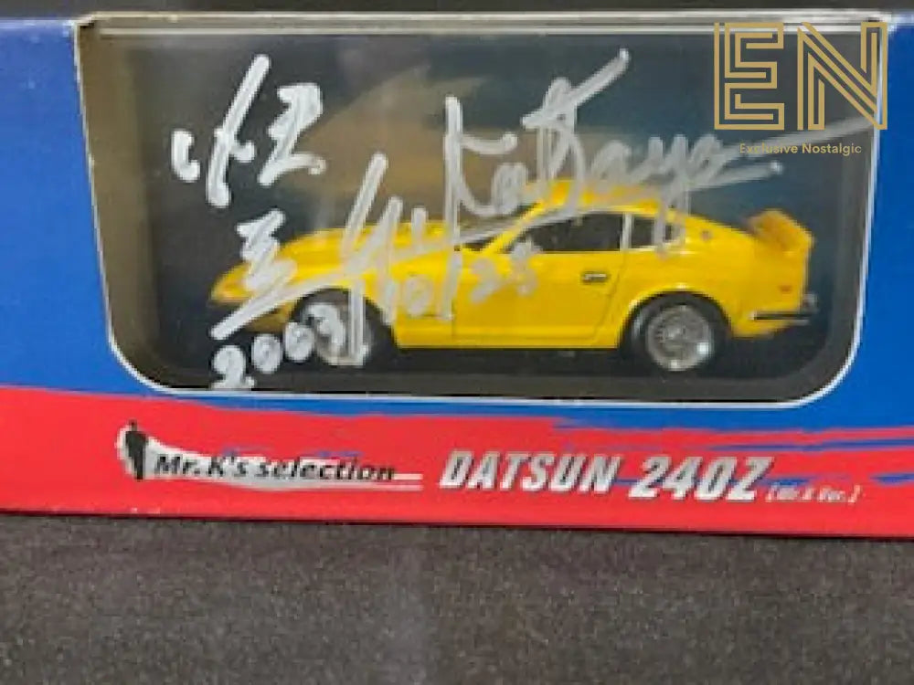 TOMY Ebbro Mr. K Selection Fairlady Datsun 240Z Ver Yellow 1/43 Diecast