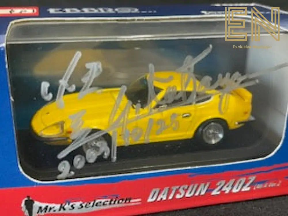 TOMY Ebbro Mr. K Selection Fairlady Datsun 240Z Ver Yellow 1/43 Diecast